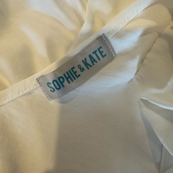 White Ruffle Top - Picture 2 of 2